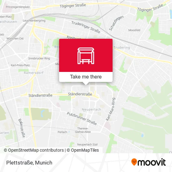 Карта Plettstraße