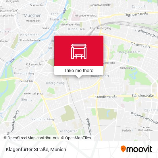 Klagenfurter Straße map