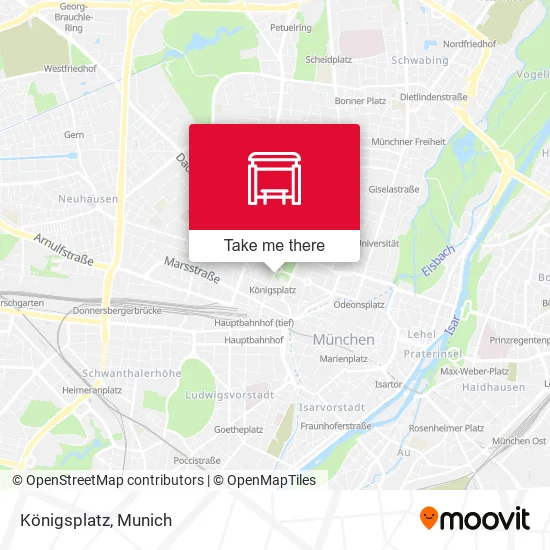 Карта Königsplatz