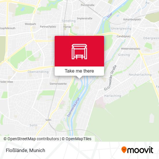 Карта Floßlände