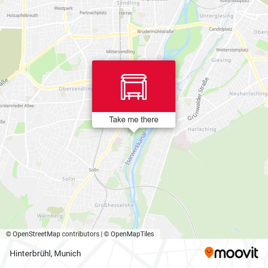 Карта Hinterbrühl
