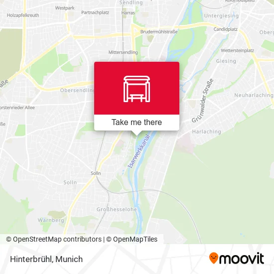 Карта Hinterbrühl