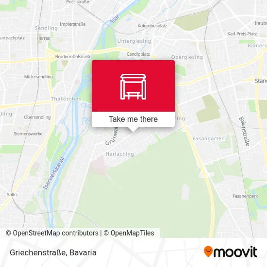 Карта Griechenstraße