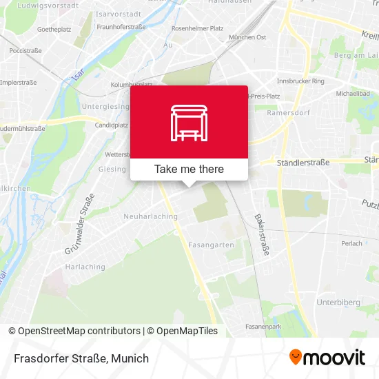 Карта Frasdorfer Straße