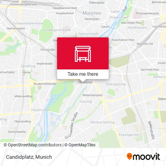 Карта Candidplatz