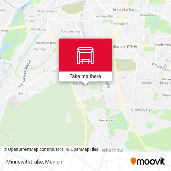 Карта Minnewitstraße