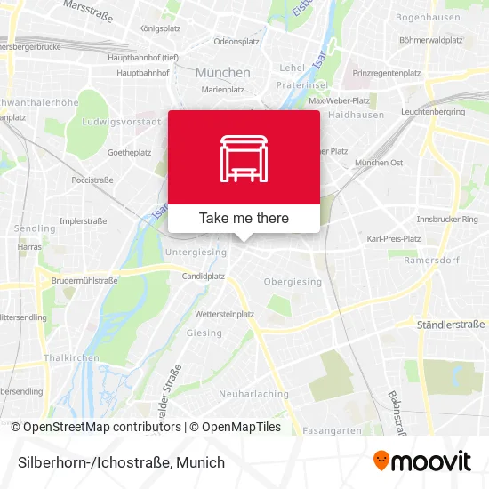 Карта Silberhorn-/Ichostraße