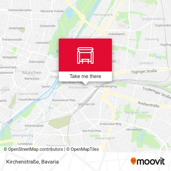 Карта Kirchenstraße