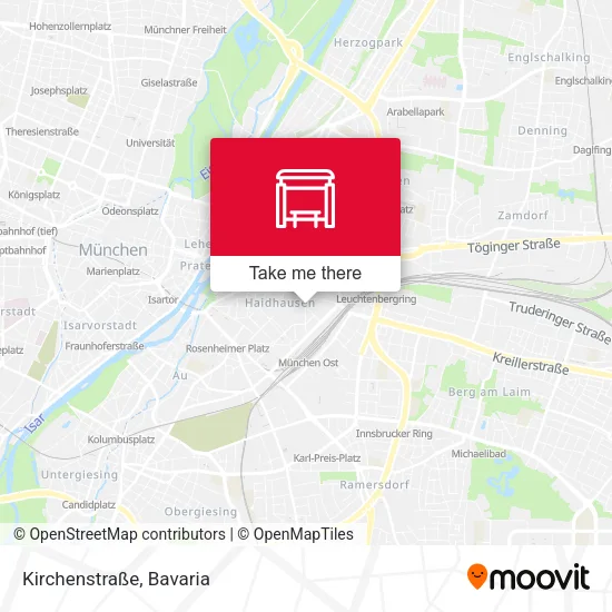 Карта Kirchenstraße