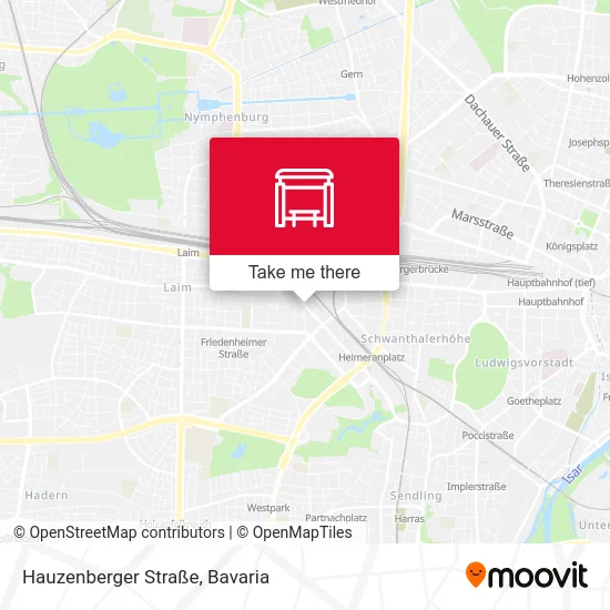 Карта Hauzenberger Straße