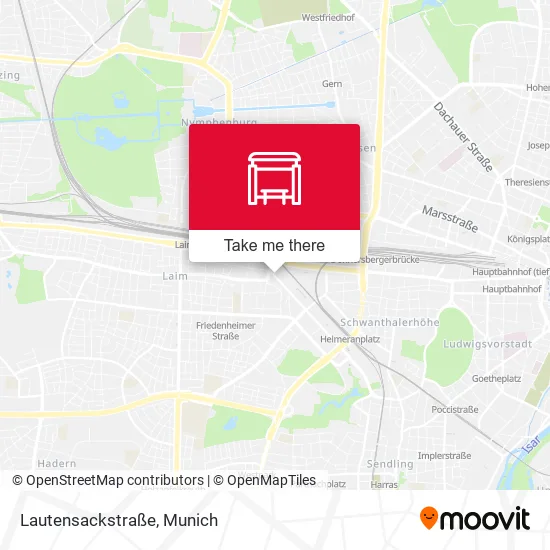 Карта Lautensackstraße