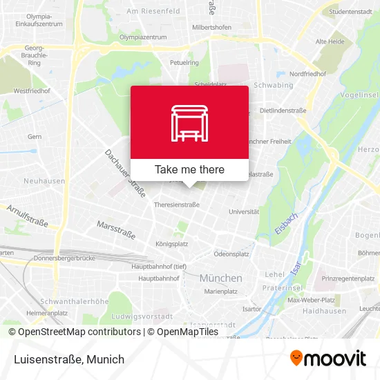 Карта Luisenstraße