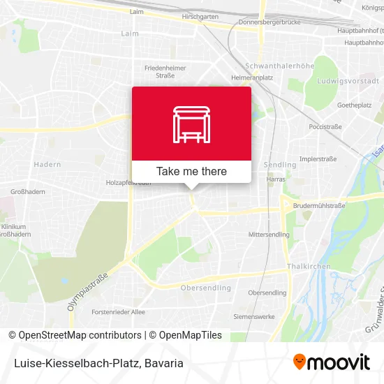 Карта Luise-Kiesselbach-Platz