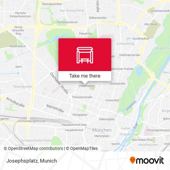 Карта Josephsplatz