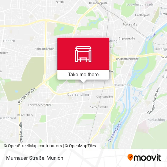 Карта Murnauer Straße
