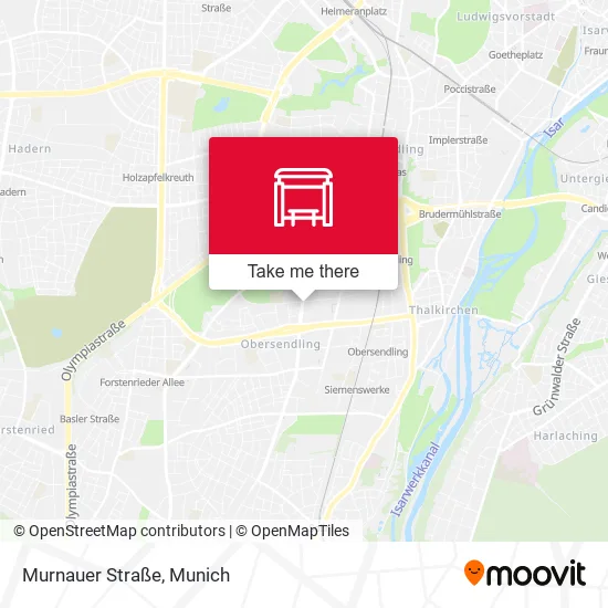 Карта Murnauer Straße