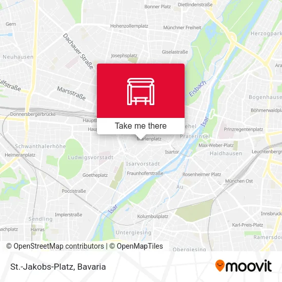 Карта St.-Jakobs-Platz