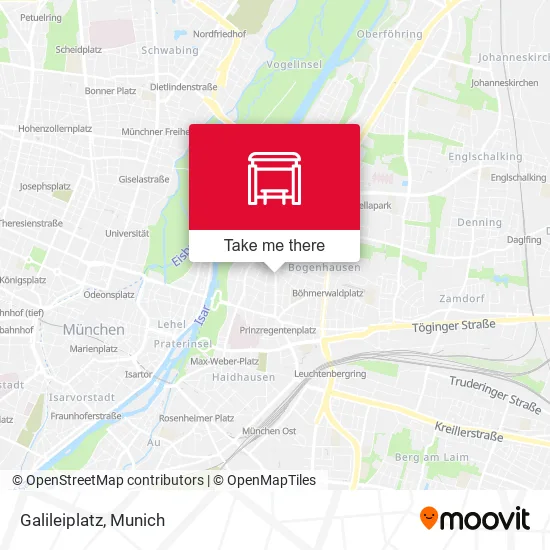 Карта Galileiplatz