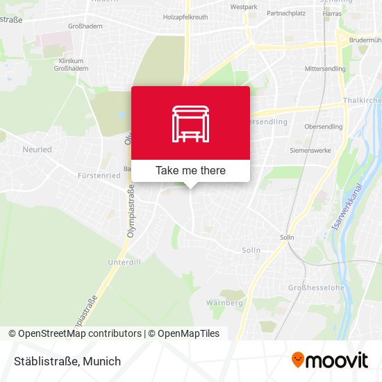 Stäblistraße map