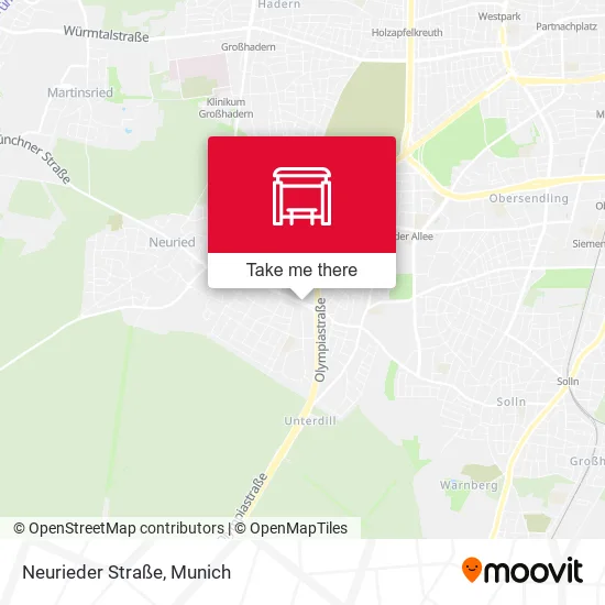 Карта Neurieder Straße