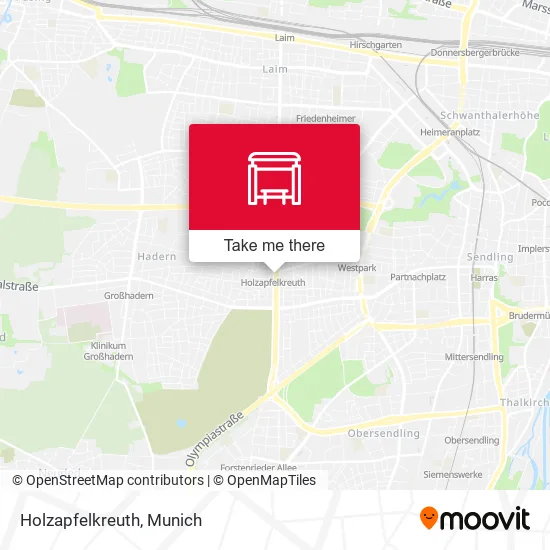 Карта Holzapfelkreuth