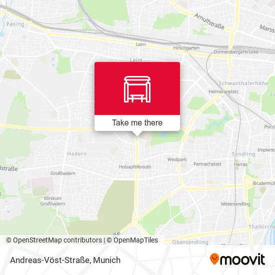 Карта Andreas-Vöst-Straße