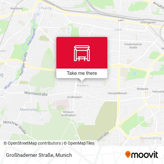Großhaderner Straße map