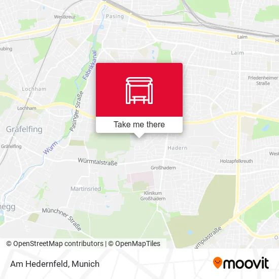 Карта Am Hedernfeld