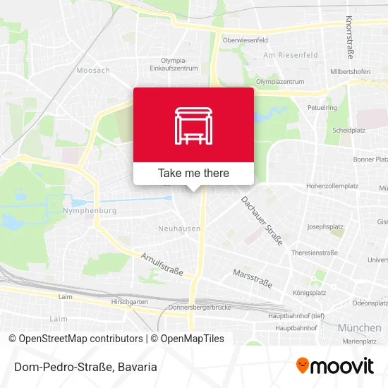 Карта Dom-Pedro-Straße