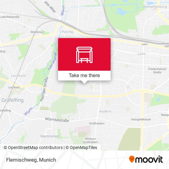 Карта Flemischweg