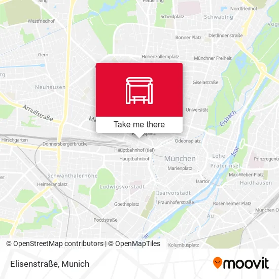Elisenstraße map
