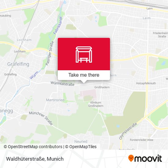 Waldhüterstraße map