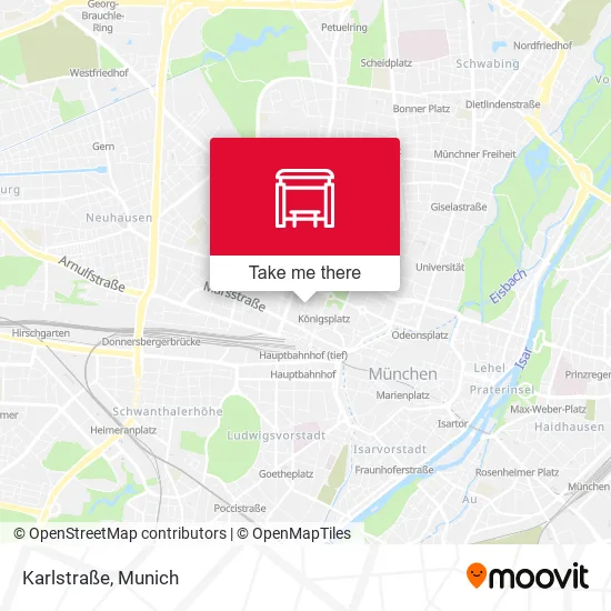 Карта Karlstraße