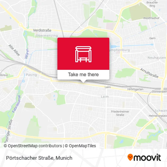 Карта Pörtschacher Straße