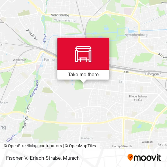Карта Fischer-V.-Erlach-Straße