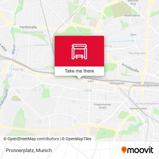 Карта Pronnerplatz