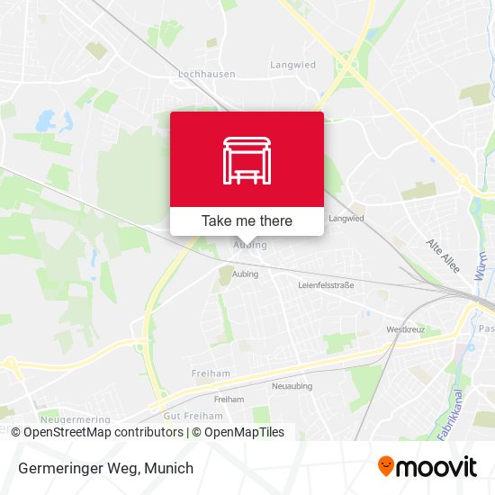 Карта Germeringer Weg