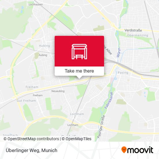 Карта Überlinger Weg