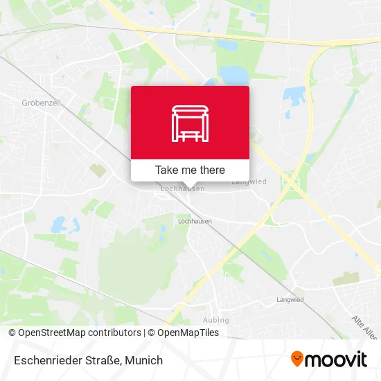 Карта Eschenrieder Straße