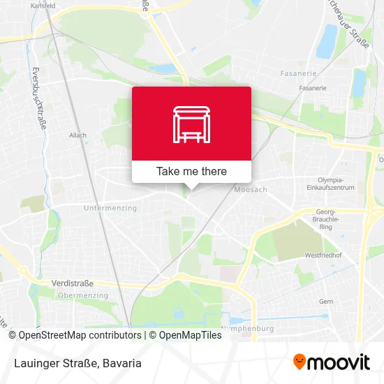 Lauinger Straße map