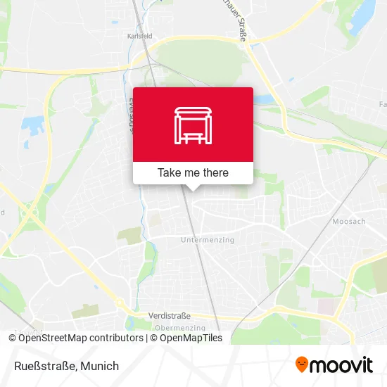Карта Rueßstraße