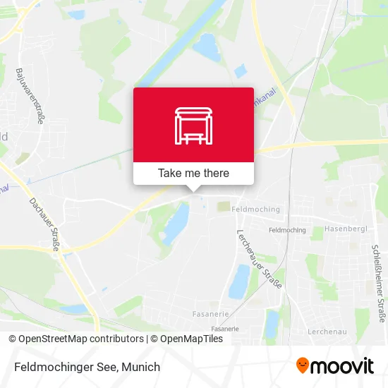 Карта Feldmochinger See