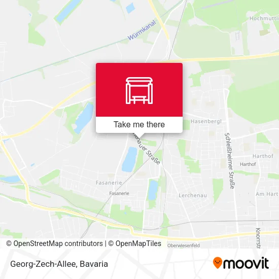 Карта Georg-Zech-Allee