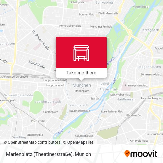 Marienplatz (Theatinerstraße) map