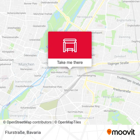 Карта Flurstraße