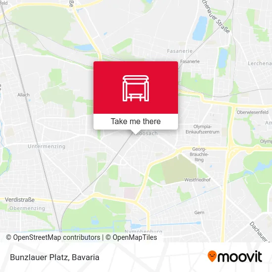 Карта Bunzlauer Platz