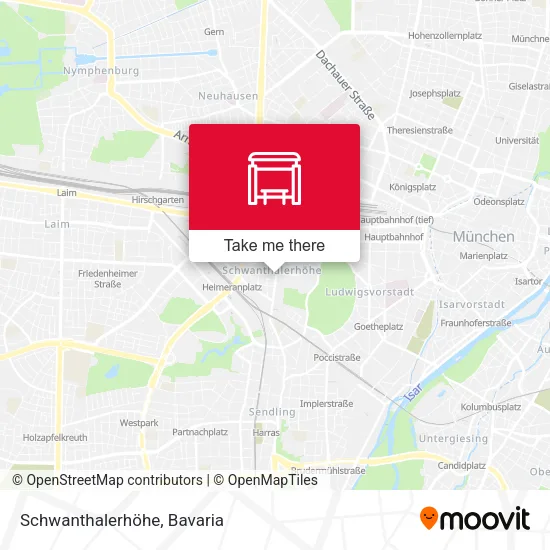 Карта Schwanthalerhöhe