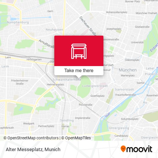 Карта Alter Messeplatz