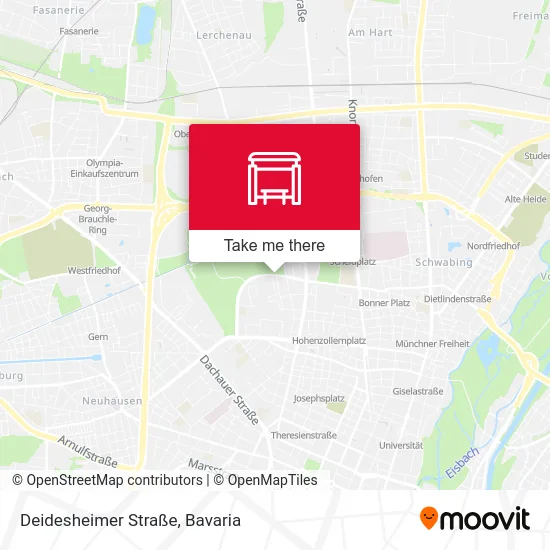 Карта Deidesheimer Straße