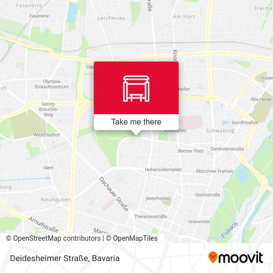 Карта Deidesheimer Straße